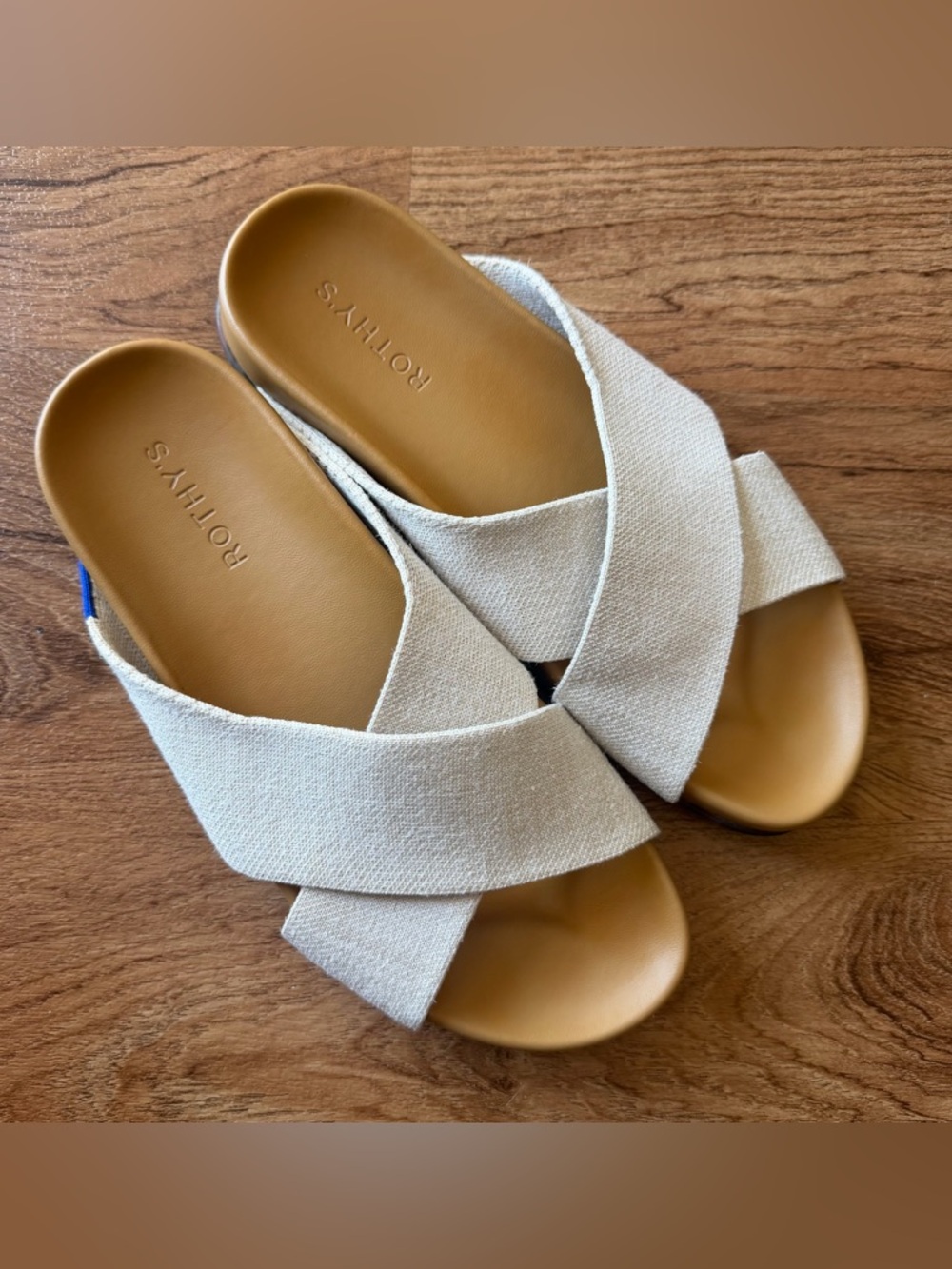 Rothy’s The Weekend Slide in Oat Size 8.5 Boho Cottage - Picture 3 of 7
